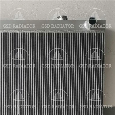 Alyuminiy 440211-00848 DX420 DX500LCA Radiatori 440211-00511} Radiator va Doosadan Daewoo Exvavator uchun plastinka va bar yadrosidir